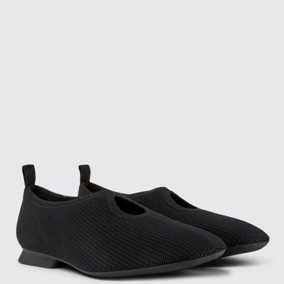 Camper Black Knit Casi Myra Shoes - Picture 4 of 6
